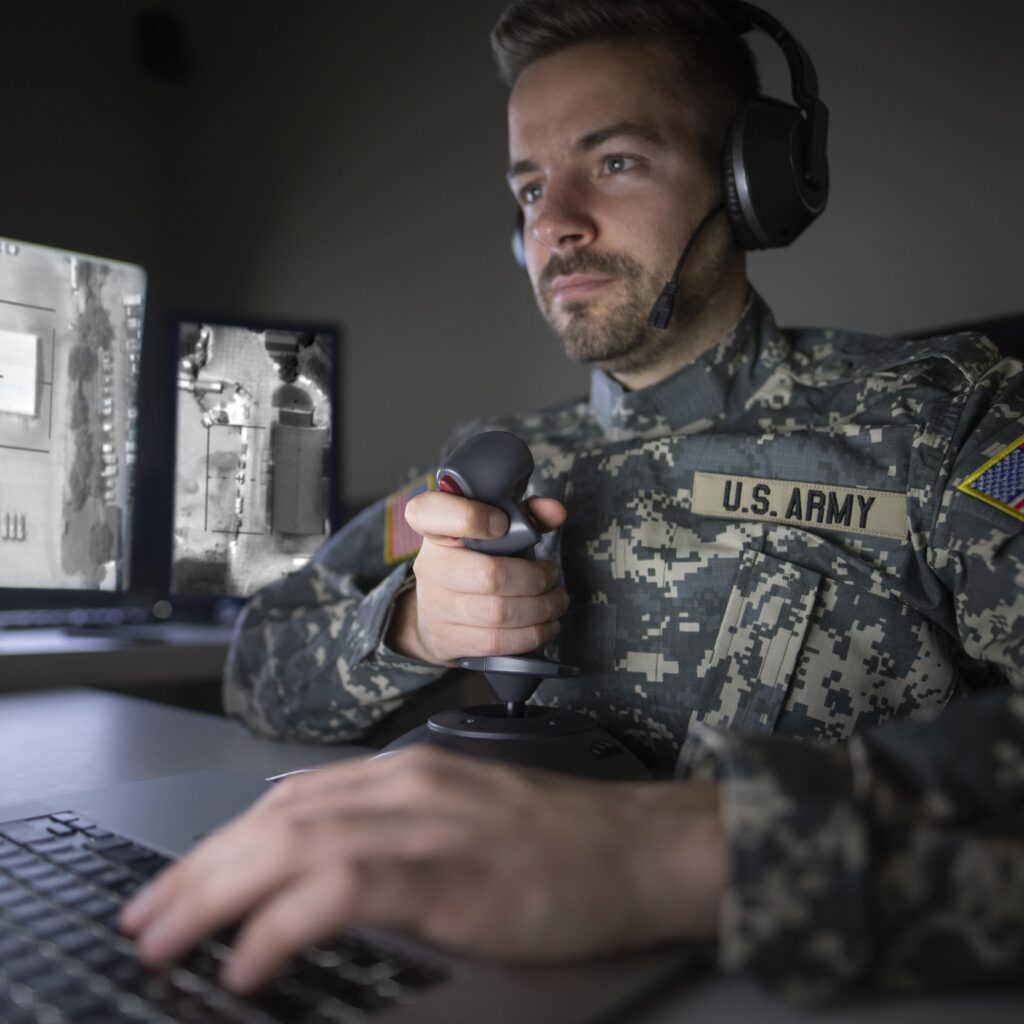 role of ai in military